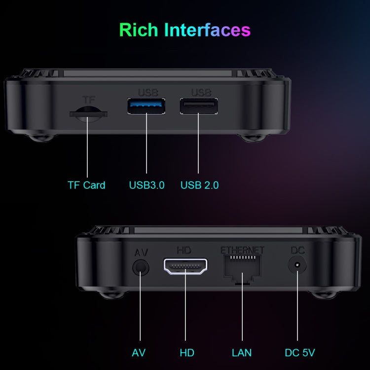 HK1 RBOX K8 8K Android 13.0 Smart TV Box with Remote Control, 4GB+32GB, RK3528 Quad-Core(AU Plug) - Others by PMC TechLife | Online Shopping South Africa | PMC TechLife | Buy Now Pay Later Mobicred