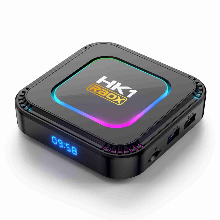HK1 RBOX K8 8K Android 13.0 Smart TV Box with Remote Control, 4GB+32GB, RK3528 Quad-Core(UK Plug) - Others by PMC TechLife | Online Shopping South Africa | PMC TechLife | Buy Now Pay Later Mobicred
