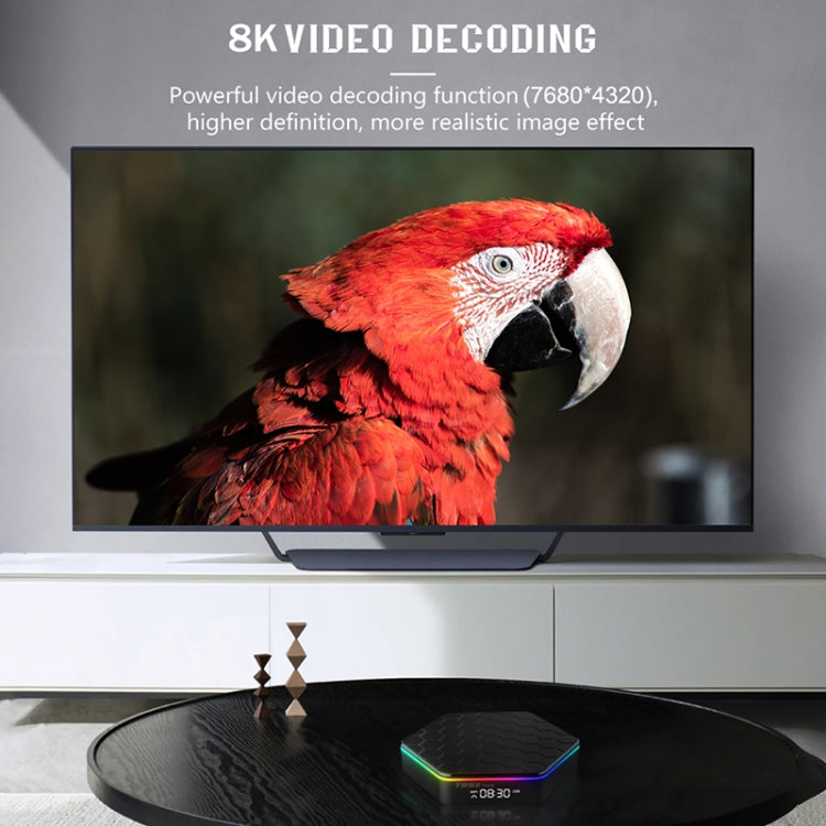 T95Z Plus 8K WiFi6 Android 12.0 Smart TV Box with Remote Control, 4GB+32GB, Allwinner H618 Quad-Core(US Plug) - Others by PMC TechLife | Online Shopping South Africa | PMC TechLife | Buy Now Pay Later Mobicred