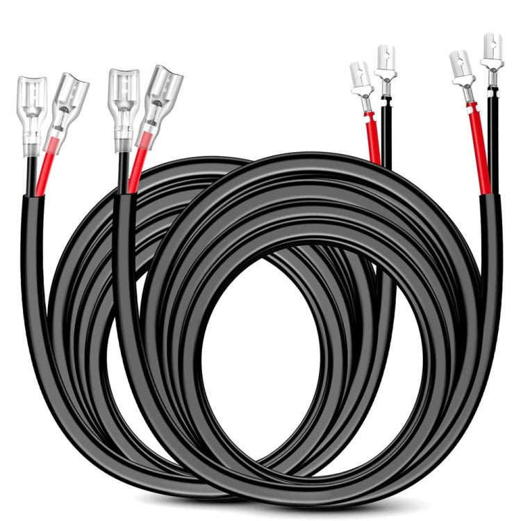 2pcs 16AWG For LED Lights / Off-Road Lights Car Wiring Harness Extension Cable Kit - Car Light Accessories by PMC TechLife | Online Shopping South Africa | PMC TechLife | Buy Now Pay Later Mobicred