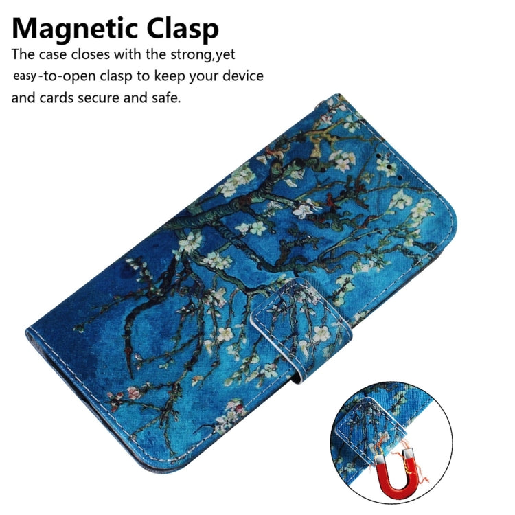 For Motorola Edge 2024 Coloured Drawing Flip Leather Phone Case(Apricot) - Motorola Cases by PMC Jewellery | Online Shopping South Africa | PMC Jewellery | Buy Now Pay Later Mobicred