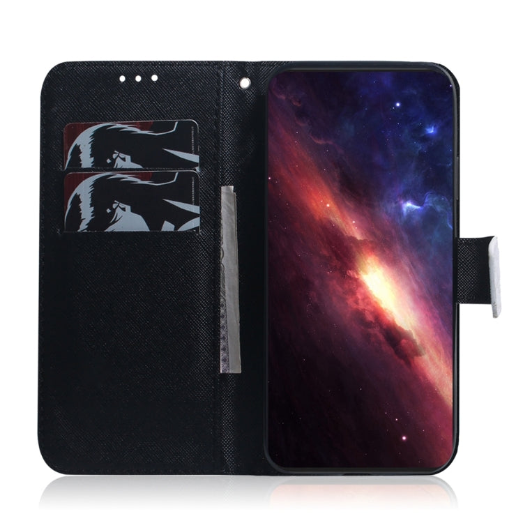 For Motorola Edge 2024 Coloured Drawing Flip Leather Phone Case(Anger) - Motorola Cases by PMC Jewellery | Online Shopping South Africa | PMC Jewellery | Buy Now Pay Later Mobicred