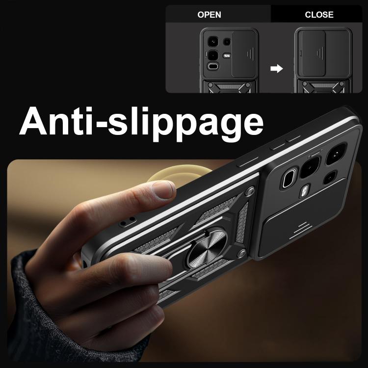 For Infinix Note 50s Sliding Camera Cover Design TPU+PC Phone Case(Silver) - free shipping - PMC TechLife - Order now!