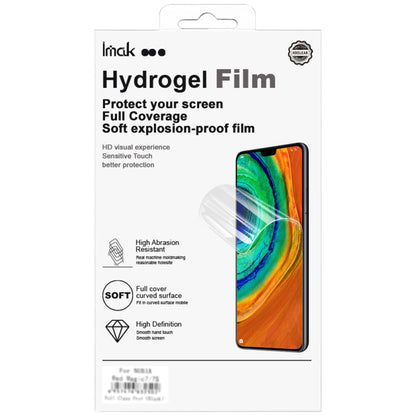 For Huawei Pura 70 Ultra 2pcs imak Curved Full Screen Hydrogel Film Protector - Huawei Tempered Glass by imak | Online Shopping South Africa | PMC Jewellery | Buy Now Pay Later Mobicred