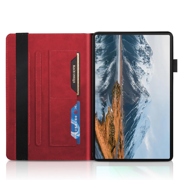 For Honor Pad X8a Tree Life Series Embossed Leather Tablet Case(Red) - Honor by PMC TechLife | Online Shopping South Africa | PMC TechLife | Buy Now Pay Later Mobicred