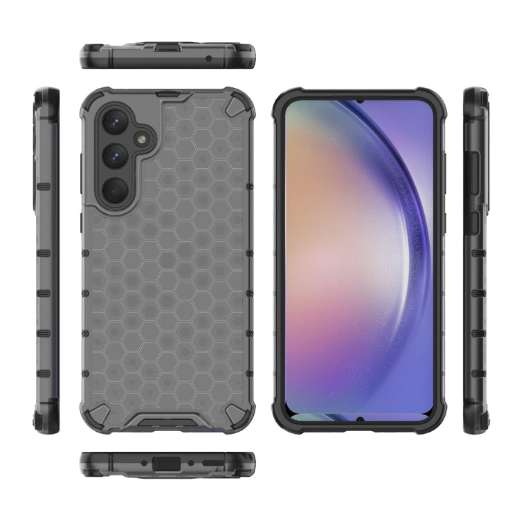 For Samsung Galaxy A35 5G Shockproof Honeycomb PC + TPU Protective Phone Case(Black) - Galaxy Phone Cases by PMC TechLife | Online Shopping South Africa | PMC TechLife | Buy Now Pay Later Mobicred