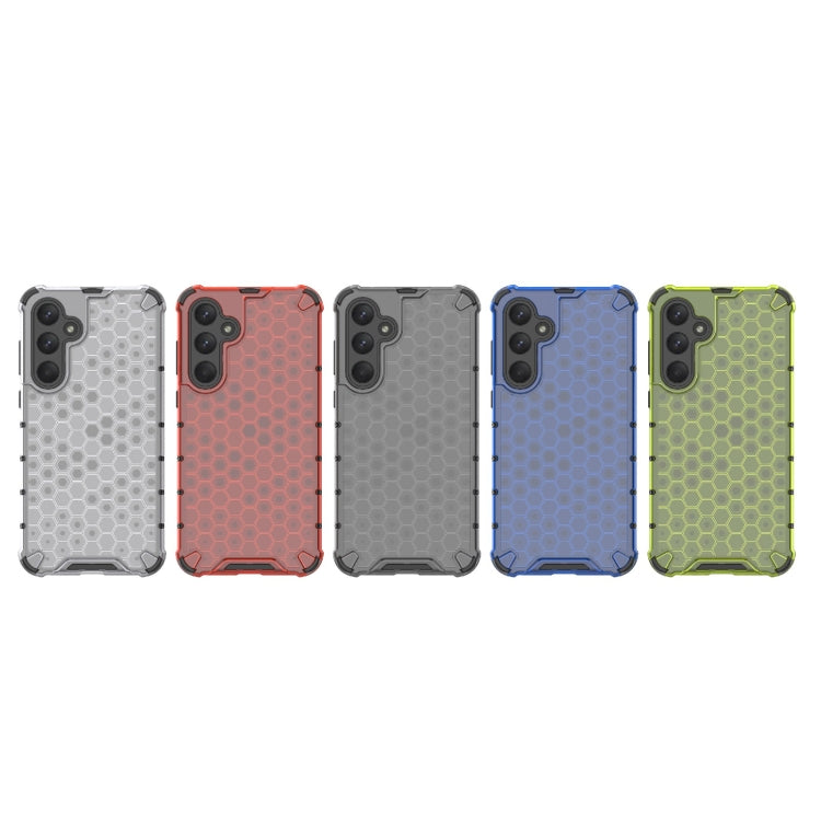 For Samsung Galaxy A35 5G Shockproof Honeycomb PC + TPU Protective Phone Case(Black) - Galaxy Phone Cases by PMC TechLife | Online Shopping South Africa | PMC TechLife | Buy Now Pay Later Mobicred