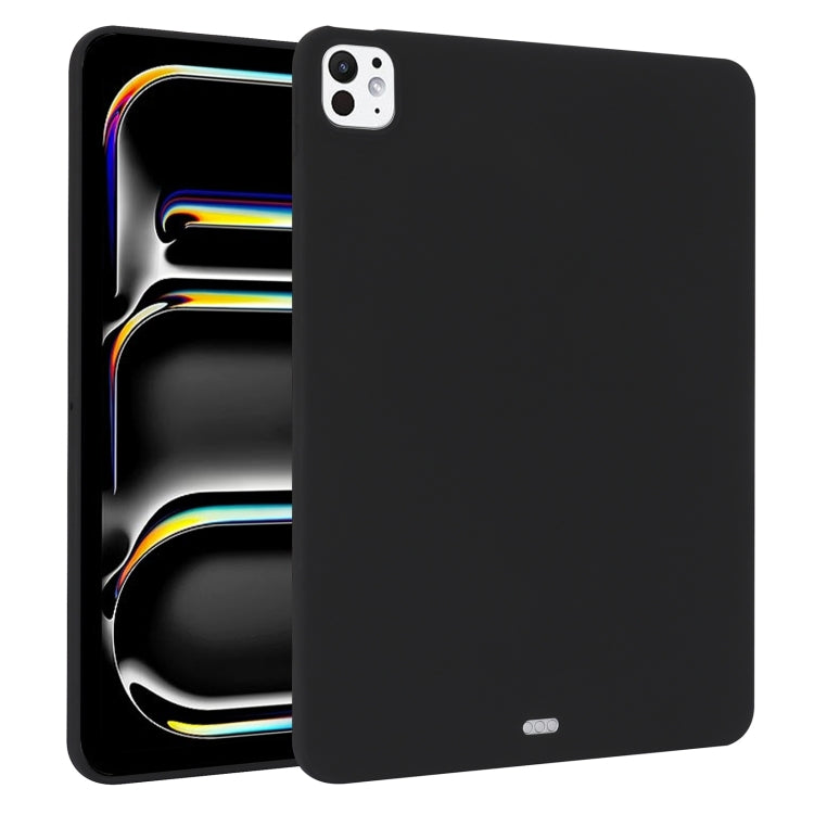 For iPad Pro 13 2024 Oil Spray Skin-friendly TPU Tablet Case(Black) - iPad Pro 13 2024 Cases by PMC TechLife | Online Shopping South Africa | PMC TechLife | Buy Now Pay Later Mobicred