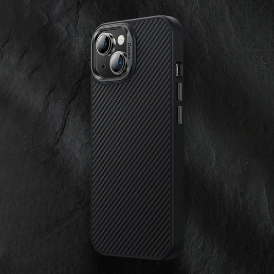 For iPhone 15 Benks 600D MagSafe Kevlar Carbon Fiber Shockproof Phone Case(Black) - iPhone 15 Cases by Benks | Online Shopping South Africa | PMC Jewellery