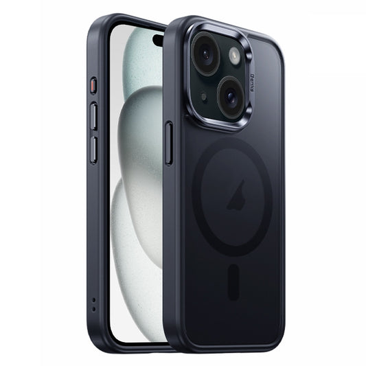 For iPhone 15 Plus Benks Skin Feel Series MagSafe Magnetic Shockproof Phone Case(Black) - iPhone 15 Plus Cases by Benks | Online Shopping South Africa | PMC Jewellery