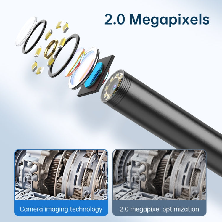 YP105 8mm Lenses 2MP HD Industry Endoscope Support Mobile Phone Direct Connection, Length:3m -  by PMC TechLife | Online Shopping South Africa | PMC TechLife | Buy Now Pay Later Mobicred