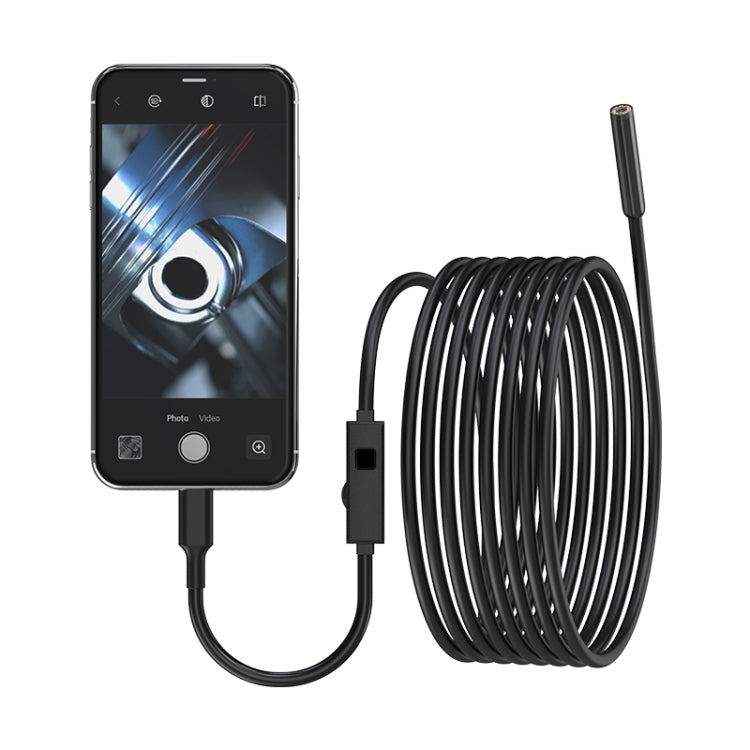 YP105 8mm Lenses 2MP HD Industry Endoscope Support Mobile Phone Direct Connection, Length:5m -  by PMC TechLife | Online Shopping South Africa | PMC TechLife | Buy Now Pay Later Mobicred