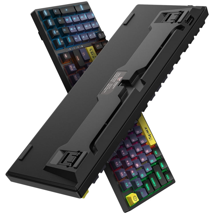 ONIKUMA G38 98 Keys RGB Lighting Wired Mechanical Keyboard, Type:Blue Switch(Black) - Wired Keyboard by ONIKUMA | Online Shopping South Africa | PMC Jewellery | Buy Now Pay Later Mobicred