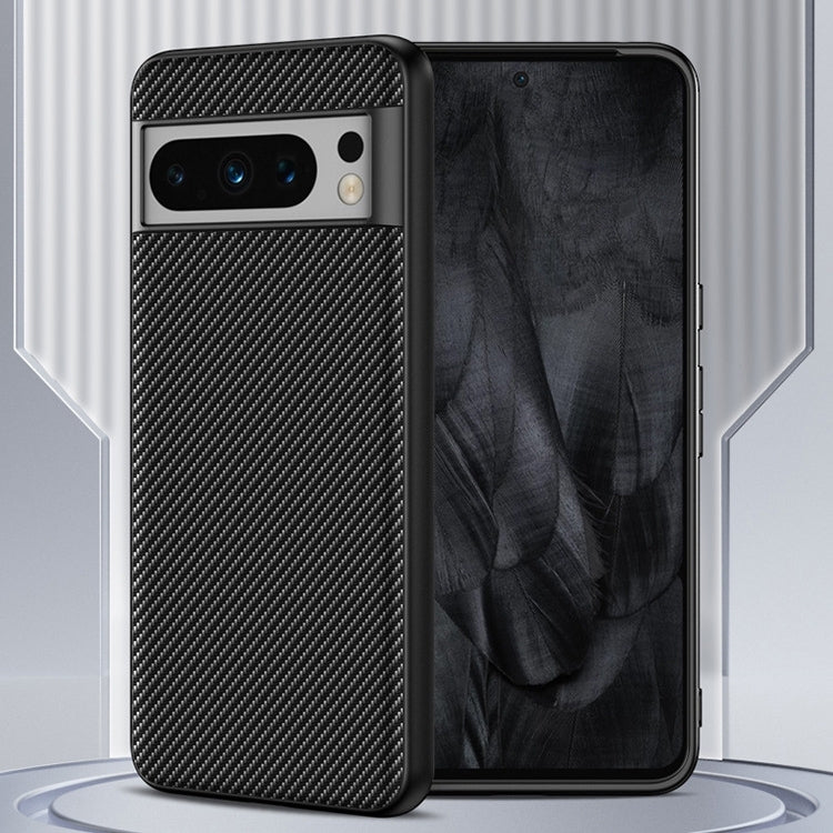 For Google Pixel 9 Ultra-thin Carbon Fiber Texture Printing Phone Case(Black) - Google Cases by PMC TechLife | Online Shopping South Africa | PMC TechLife | Buy Now Pay Later Mobicred