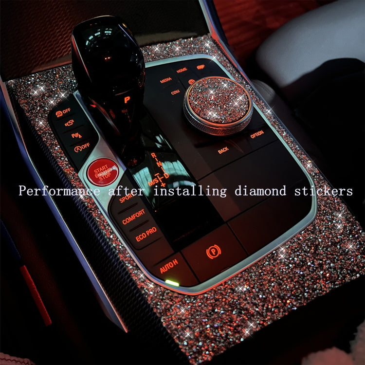 For Mazda CX-5 2017-2018 Car Center Control Panel Diamond Decorative Stickerr,Left and Right Drive Universal - Car Interior Mouldings by PMC TechLife | Online Shopping South Africa | PMC TechLife | Buy Now Pay Later Mobicred