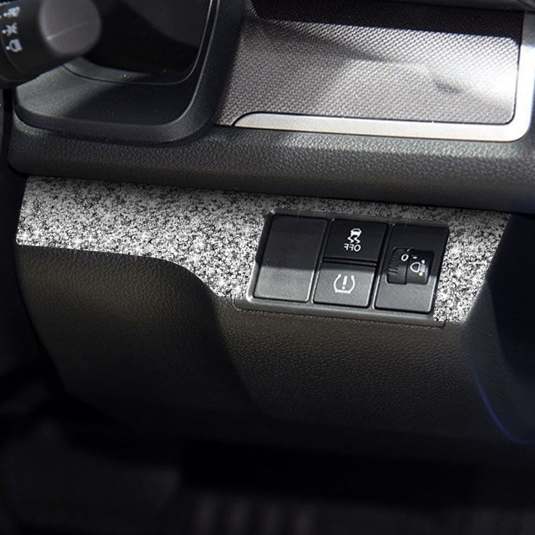 For Honda Civic 2016-2019 Car Headlight Switch Panel Diamond Decorative Sticker, Right-hand Drive - Car Interior Mouldings by PMC TechLife | Online Shopping South Africa | PMC TechLife | Buy Now Pay Later Mobicred