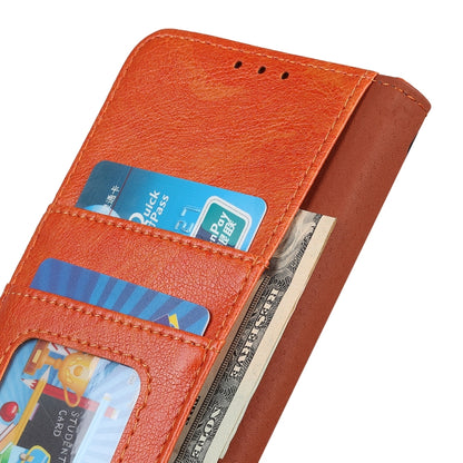 For Google Pixel 9 Pro Nappa Texture Horizontal Flip Leather Phone Case(Orange) - Google Cases by PMC Jewellery | Online Shopping South Africa | PMC Jewellery | Buy Now Pay Later Mobicred