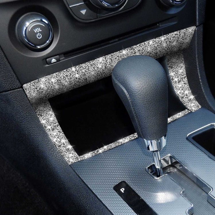 For Dodge Charger 2011-2014 Car Storage Box Frame Diamond Decorative Sticker, Left-hand Drive - Car Interior Mouldings by PMC TechLife | Online Shopping South Africa | PMC TechLife | Buy Now Pay Later Mobicred