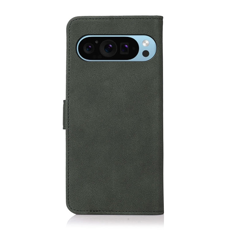 For Google Pixel 9 KHAZNEH Matte Texture Leather Phone Case(Green) - Google Cases by PMC Jewellery | Online Shopping South Africa | PMC Jewellery | Buy Now Pay Later Mobicred