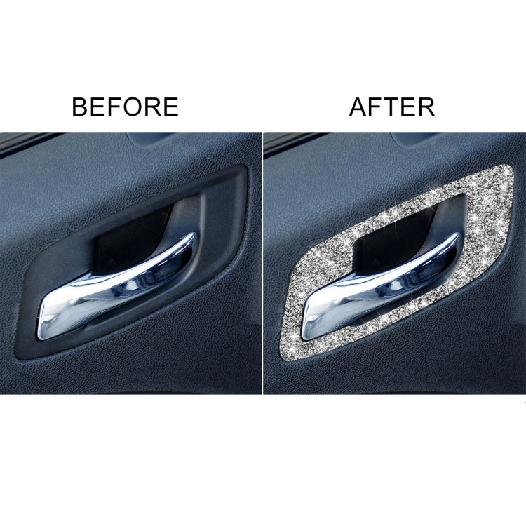 For Dodge Charger 2011-2014 Car Door Handle A Diamond Decorative Sticker, Left-hand Drive - free shipping - PMC TechLife - Order now!