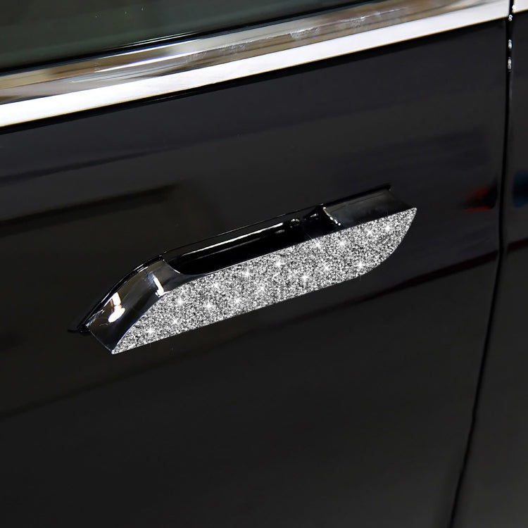 For Tesla Model S Car Outside Handle Diamond Sticker,Left and Right Drive Universal - Car Interior Mouldings by PMC Jewellery | Online Shopping South Africa | PMC Jewellery | Buy Now Pay Later Mobicred