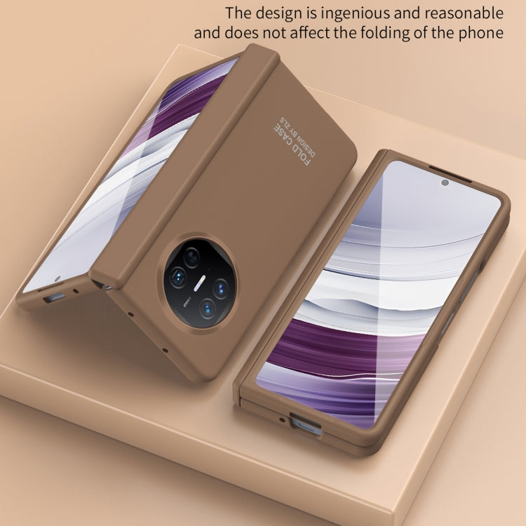 For Huawei Mate X5 Extraordinary Series Hinged Folding Full Coverage Phone Case with Pen Slot & Stylus(White) - Huawei Cases by PMC TechLife | Online Shopping South Africa | PMC TechLife | Buy Now Pay Later Mobicred