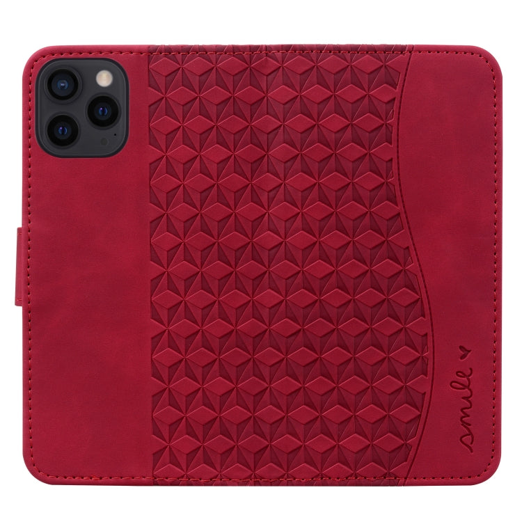 For iPhone 16 Pro Business Diamond Buckle Leather Phone Case with Lanyard(Wine Red) - free shipping - PMC TechLife - Order now!
