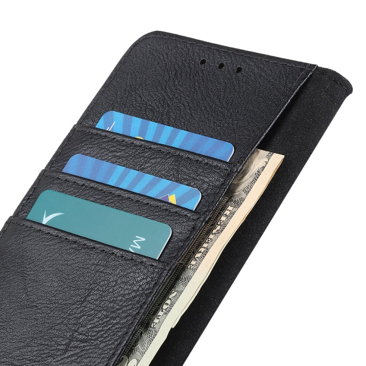 For Google Pixel 10 / 9 KHAZNEH Cowhide Texture Horizontal Flip Leather Phone Case(Black) - Google Cases by PMC TechLife | Online Shopping South Africa | PMC TechLife | Buy Now Pay Later Mobicred
