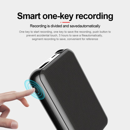 JNN Q75 Magnetic Power Bank Smart Voice Recorder, Memory:64GB(Black) - Recording Pen by JNN | Online Shopping South Africa | PMC Jewellery | Buy Now Pay Later Mobicred