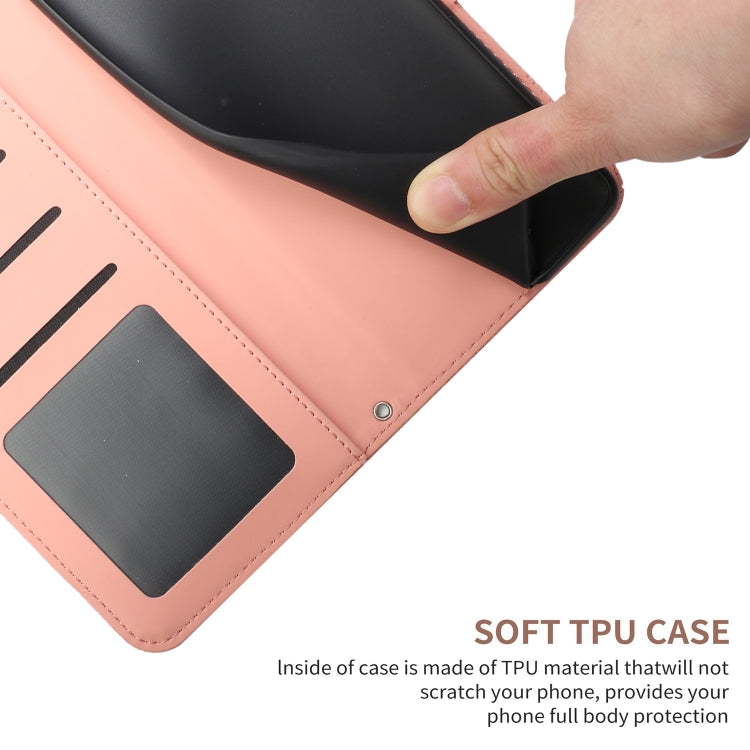 For Google Pixel 9 Skin Feel Butterfly Embossed Flip Leather Phone Case(Pink) - Google Cases by PMC TechLife | Online Shopping South Africa | PMC TechLife | Buy Now Pay Later Mobicred