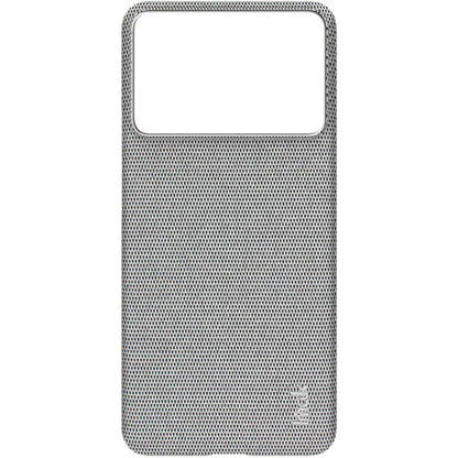 For Xiaomi Redmi K70 5G/K70 Pro 5G imak Ruiyi Series Cloth Texture PU + PC Phone Case(Light Grey) - K70 Pro Cases by imak | Online Shopping South Africa | PMC Jewellery | Buy Now Pay Later Mobicred