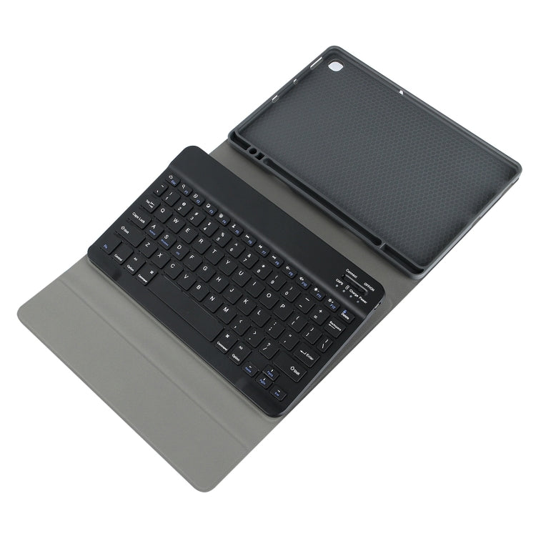For Samsung Galaxy Tab A9+ Square Cap Bluetooth Keyboard Leather Case with Pen Slot(Dark Green) - Samsung Keyboard by PMC TechLife | Online Shopping South Africa | PMC TechLife