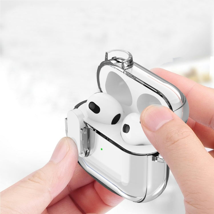 For AirPods Pro Ice Crystals Shockproof Earphone Protective Case(Grey) - For AirPods Pro by PMC Jewellery | Online Shopping South Africa | PMC Jewellery | Buy Now Pay Later Mobicred