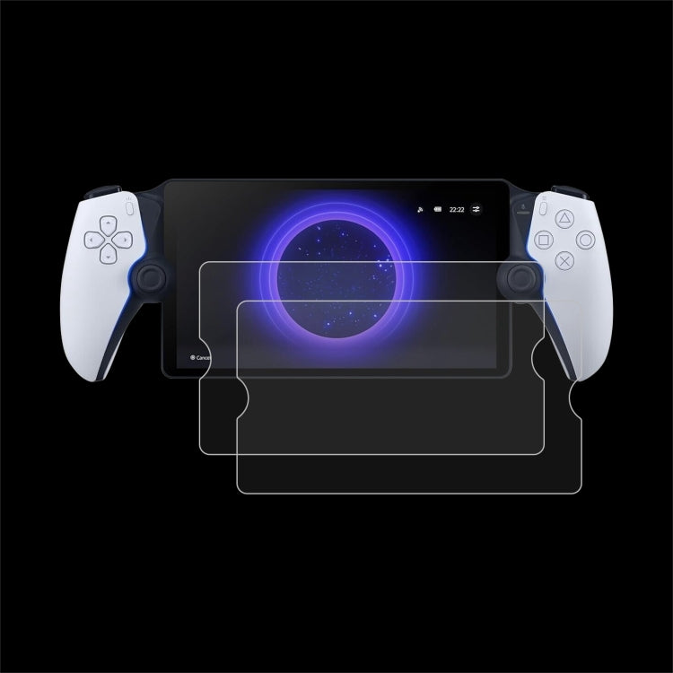 For Sony PS5 PlayStation Portal Remote 2pcs 9H 0.3mm Explosion-proof Tempered Glass Film - Others by PMC Jewellery | Online Shopping South Africa | PMC Jewellery