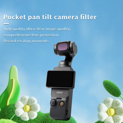 For DJI OSMO Pocket 3 JSR CB Series Camera Lens Filter, Filter:ND64PL - Lens Accessories by JSR | Online Shopping South Africa | PMC Jewellery | Buy Now Pay Later Mobicred