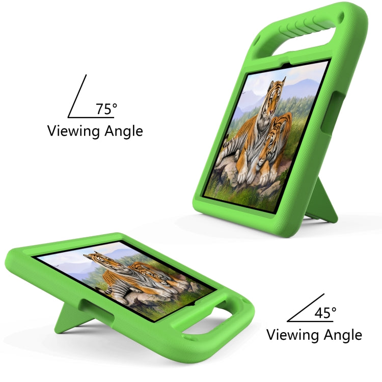 For Honor Pad X8 Handle Portable EVA Shockproof Tablet Case(Green) - Honor by PMC TechLife | Online Shopping South Africa | PMC TechLife | Buy Now Pay Later Mobicred