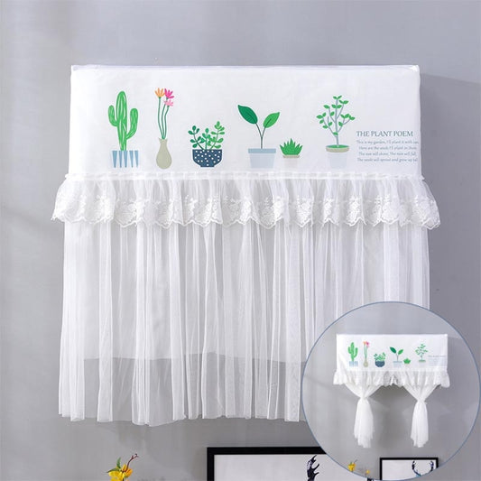 Do Not Take Dust-proof And Anti Direct Blowing Simple Wind Hanging Machine Air Conditioner Moon Cover, Size:Width 86 × Thickness 20 × Height 90cm(Flowerpot) - Dust Covers by PMC Jewellery | Online Shopping South Africa | PMC Jewellery | Buy Now Pay Later Mobicred