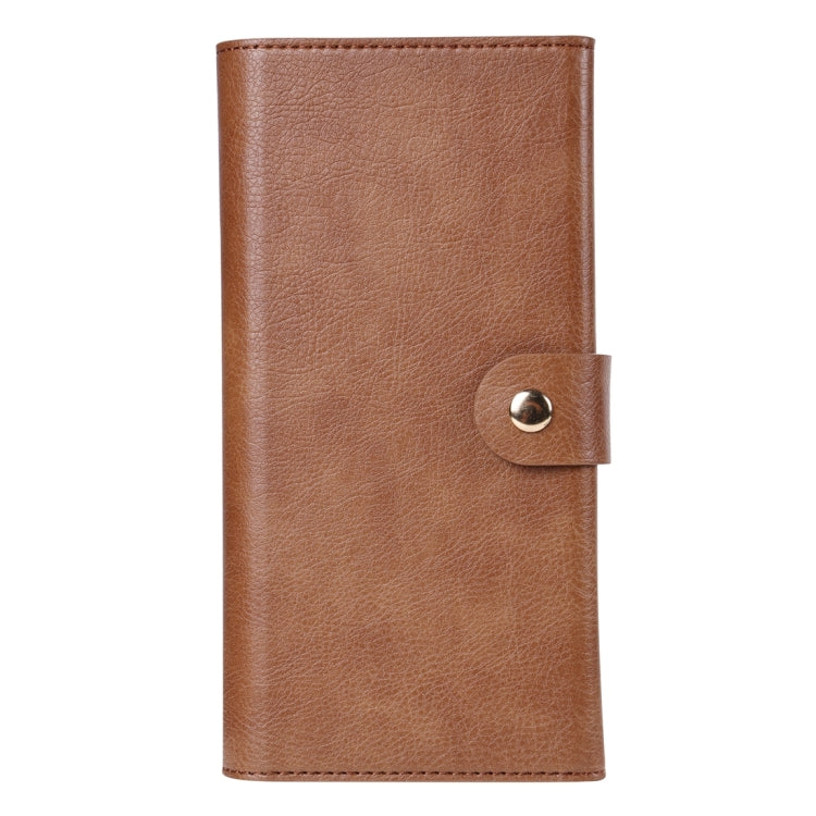 For iPhone 13 Pro ViLi GV Series MagSafe Magnetic Zipper Leather Phone Case(Brown) - free shipping - PMC Jewellery - Order now!