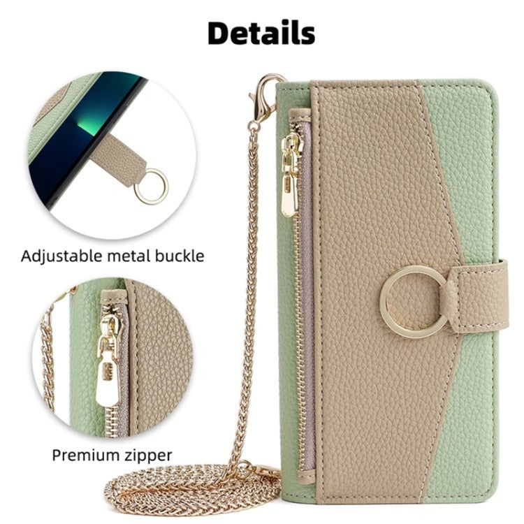For Honor 30 Pro Crossbody Litchi Texture Leather Phone Case(Green) - Honor Cases by PMC TechLife | Online Shopping South Africa | PMC TechLife | Buy Now Pay Later Mobicred
