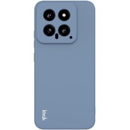 For Xiaomi 14 5G imak UC-4 Series Straight Edge TPU Phone Case(Grey) - 14 Cases by imak | Online Shopping South Africa | PMC Jewellery | Buy Now Pay Later Mobicred