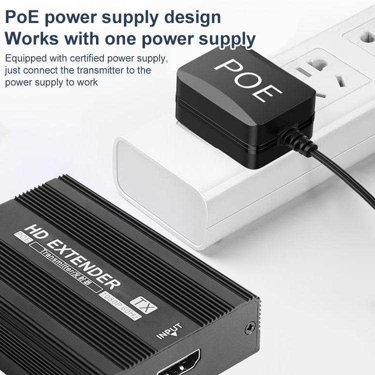 Measy ET1815 HDMI Extender Transmitter and Receiver Converter, Transmission Distance: 150m, Plug:AU - Amplifier by Measy | Online Shopping South Africa | PMC Jewellery | Buy Now Pay Later Mobicred