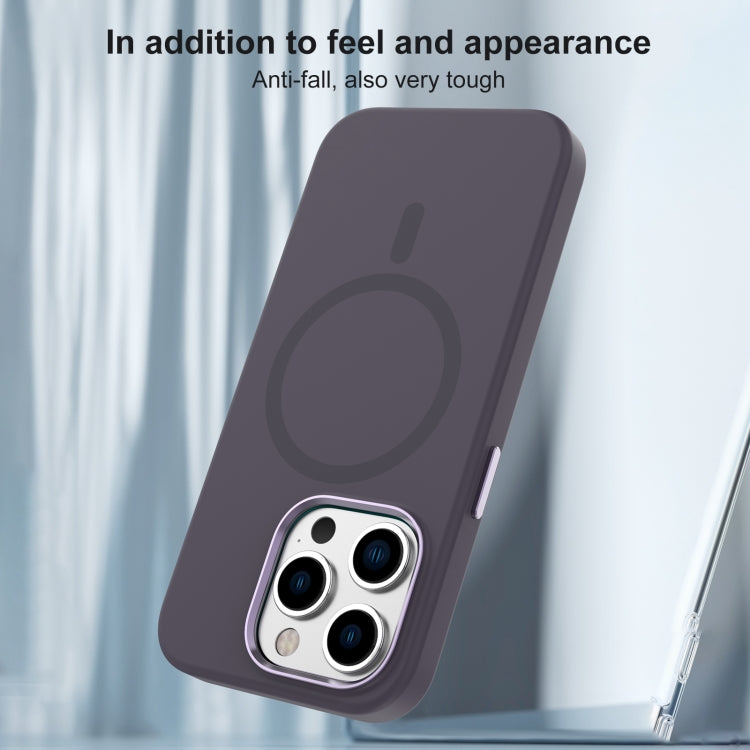 For iPhone 15 Pro Mutural Karen Series Liquid Silicone Magsafe Phone Case(Pink) - iPhone 15 Pro Cases by Mutural | Online Shopping South Africa | PMC TechLife | Buy Now Pay Later Mobicred