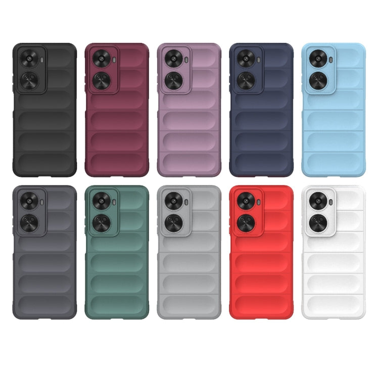 For Huawei nova 11 SE Magic Shield TPU + Flannel Phone Case(Light Blue) - Huawei Cases by PMC TechLife | Online Shopping South Africa | PMC TechLife | Buy Now Pay Later Mobicred