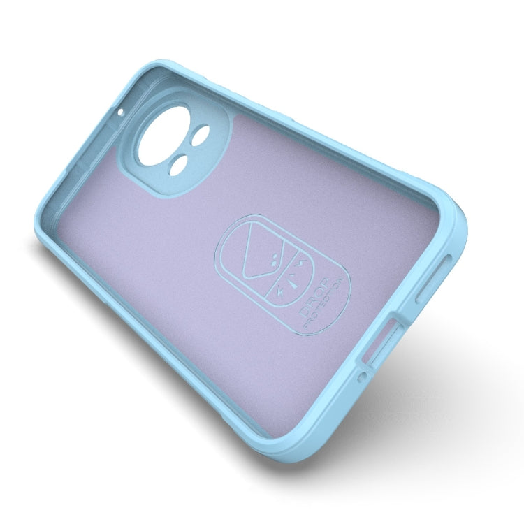 For Huawei nova 12 5G Magic Shield TPU + Flannel Phone Case(Red) - Huawei Cases by PMC TechLife | Online Shopping South Africa | PMC TechLife | Buy Now Pay Later Mobicred