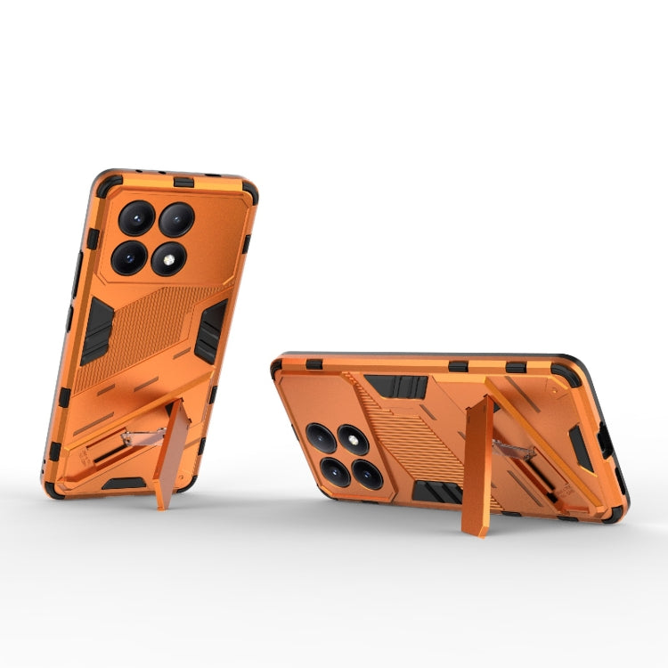 For Xiaomi Redmi K70E 5G Punk Armor 2 in 1 PC + TPU Phone Case with Holder(Orange) - free shipping - PMC TechLife - Order now!