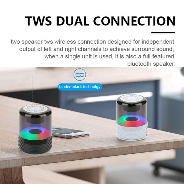 T&G TG369 Portable mini LED Wireless Bluetooth Speaker(Blue) - Mini Speaker by T&G | Online Shopping South Africa | PMC Jewellery | Buy Now Pay Later Mobicred