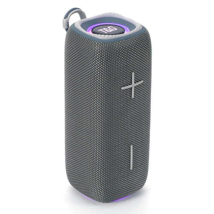 T&G TG654 Portable 3D Stereo Subwoofer Wireless Bluetooth Speaker(Grey) - Desktop Speaker by T&G | Online Shopping South Africa | PMC Jewellery | Buy Now Pay Later Mobicred