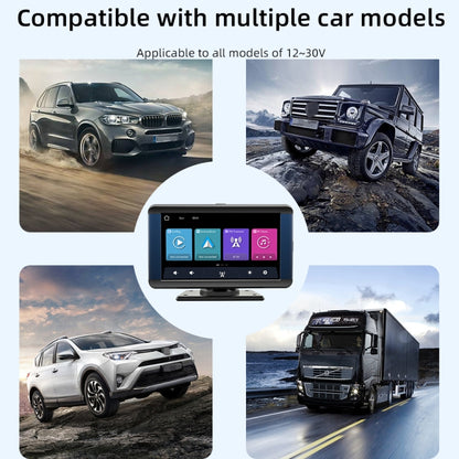 B300R 7 inch Portable Car MP5 Player Built-in Driving Recorder Support CarPlay / Android Auto(Black) - Car MP3 & MP4 & MP5 by PMC Jewellery | Online Shopping South Africa | PMC Jewellery | Buy Now Pay Later Mobicred