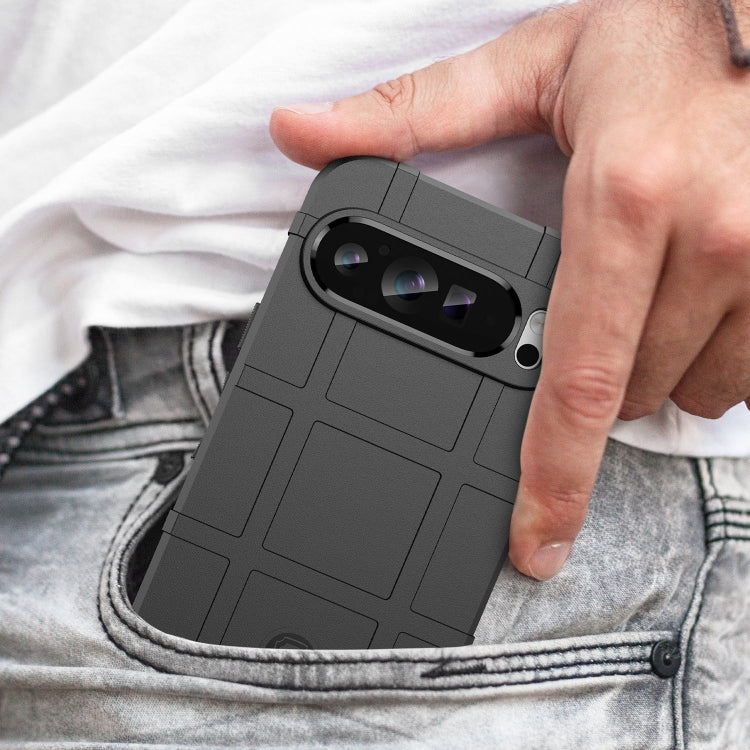 For Google Pixel 9 Pro Full Coverage Shockproof TPU Phone Case(Black) - Google Cases by PMC TechLife | Online Shopping South Africa | PMC TechLife | Buy Now Pay Later Mobicred