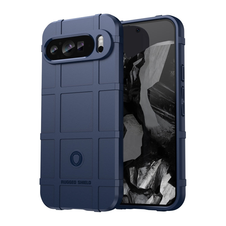 For Google Pixel 9 Pro Full Coverage Shockproof TPU Phone Case(Blue) - Google Cases by PMC Jewellery | Online Shopping South Africa | PMC Jewellery | Buy Now Pay Later Mobicred